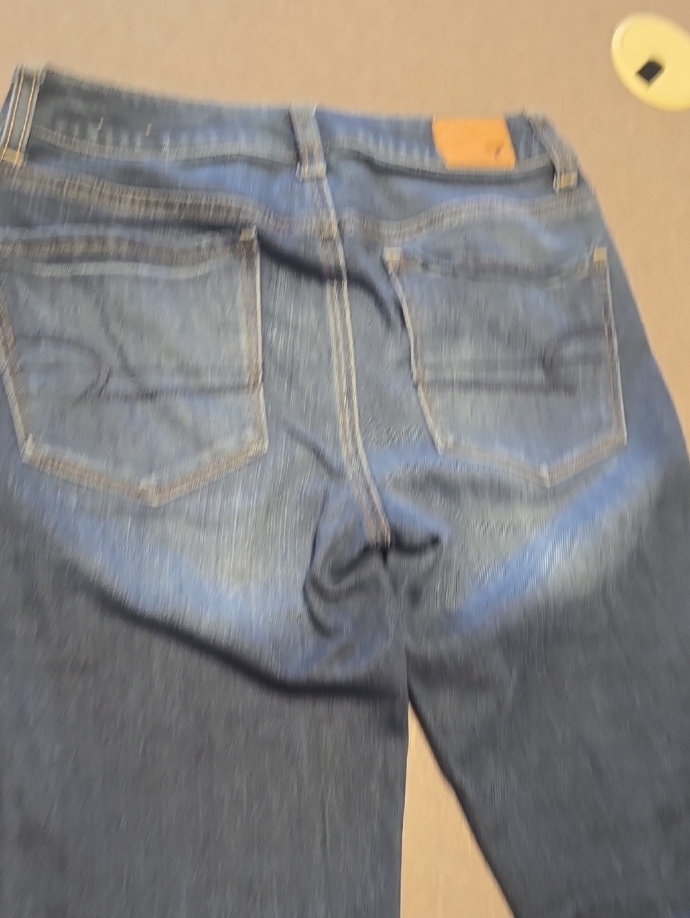 American Eagle Outfitters Women's Skinny Jeans in Blue Denim 4 Long